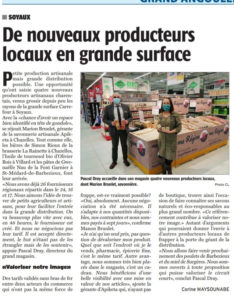 Lire la suite à propos de l’article Notre arrivée à Carrefour, en grandes pompes !
