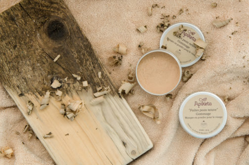 Masque "Faites peau neuve" - Gommage