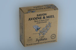 Savon Lait d’avoine & Miel – 100g