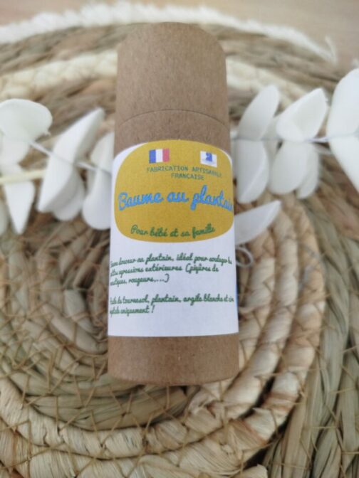 baume au plantain bébé bio
